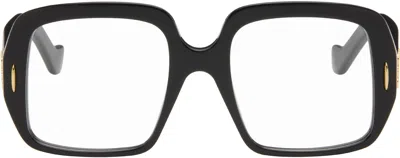 Loewe Black Anagram Glasses In Neutral