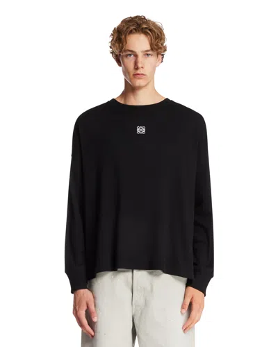 Loewe Black Anagram Long-sleeve T-shirt