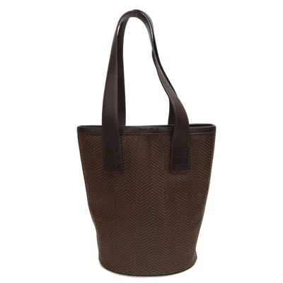 Pre-owned Loewe Black Brown Tote Bag () In Black, Brown