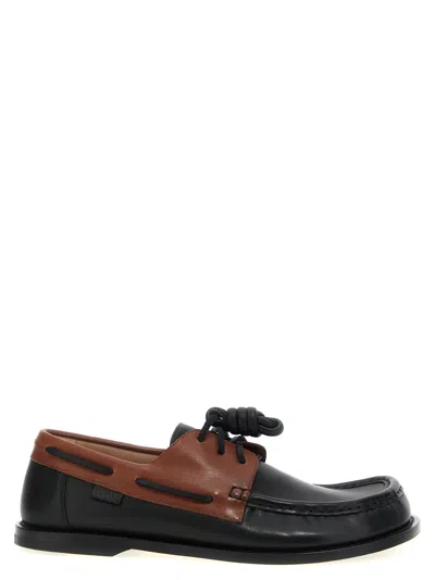 LOEWE BLACK CAMPO DRESS SHOES