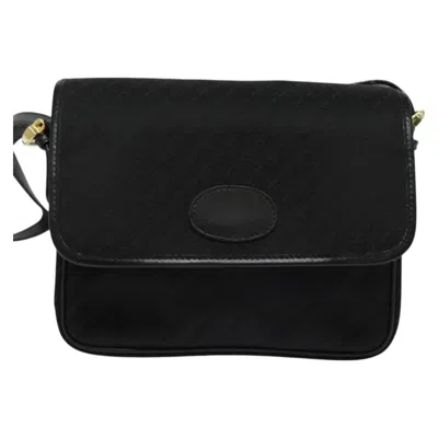 Pre-owned Loewe Black Canvas Shoulder Bag ()