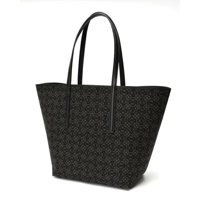 Pre-owned Loewe Black Canvas Tote Bag ()