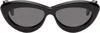 LOEWE BLACK CURVY SUNGLASSES