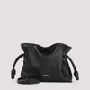 Loewe Flamenco Medium Clutch Bag In Napa Leather In Black