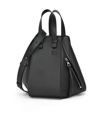 Loewe Small Hammock Bag In Classic Calfskin In Black
