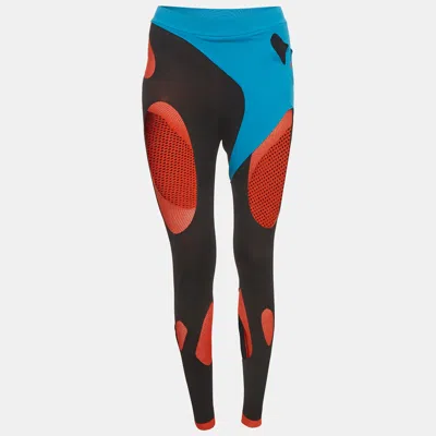 Pre-owned Loewe Black Knit Cut Out Detail Elasticated Leggings Xs