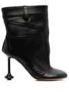 Loewe Toy Panta Ankle Boots In Black