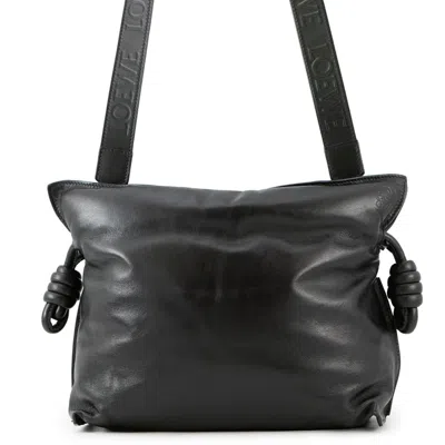 Pre-owned Loewe Black Leather Clutch Bag Shoulder Bag ()