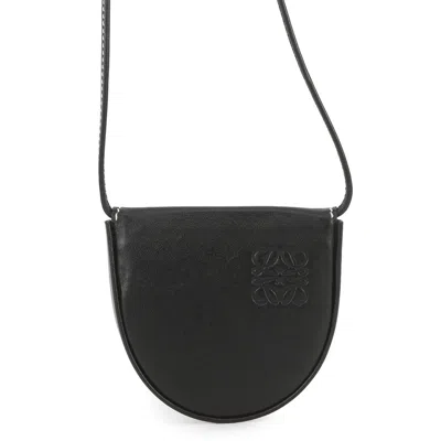 Pre-owned Loewe Black Leather Coin Purse/coin Case ()