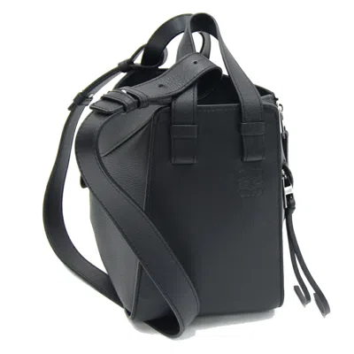 Pre-owned Loewe Black Leather Handbag Shoulder Bag ()