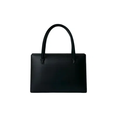 Pre-owned Loewe Black Leather Handbag Shoulder Bag ()