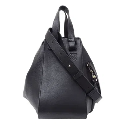 Pre-owned Loewe Black Leather Handbag Shoulder Bag ()