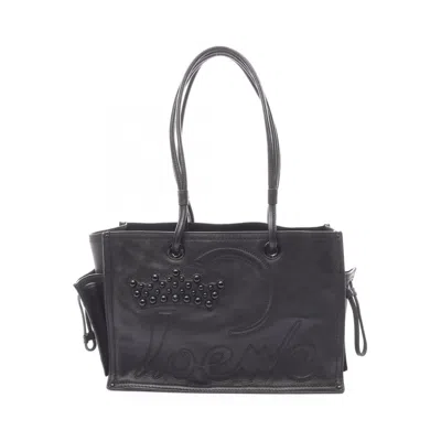 Pre-owned Loewe Black Leather Handbag Tote Bag ()