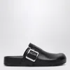 Loewe Ease Buckle Leather Clogs In Black
