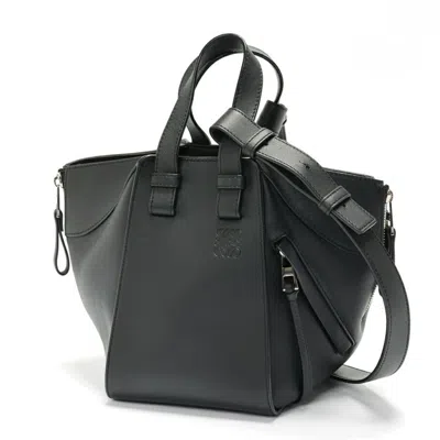 Pre-owned Loewe Black Leather Shoulder Bag ()