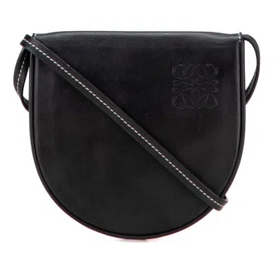 Pre-owned Loewe Black Leather Shoulder Bag ()