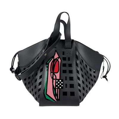 Pre-owned Loewe Black Leather Shoulder Bag ()