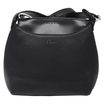 Pre-owned Loewe Black Leather Shoulder Bag ()