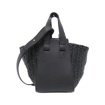 Pre-owned Loewe Black Leather Shoulder Bag ()