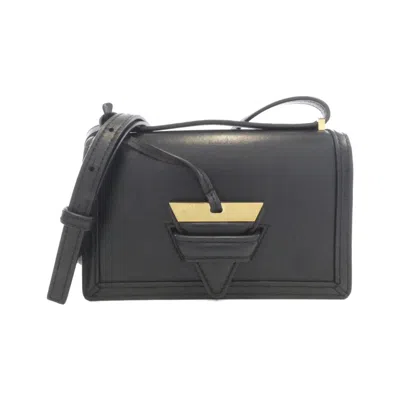 Pre-owned Loewe Black Leather Shoulder Bag ()