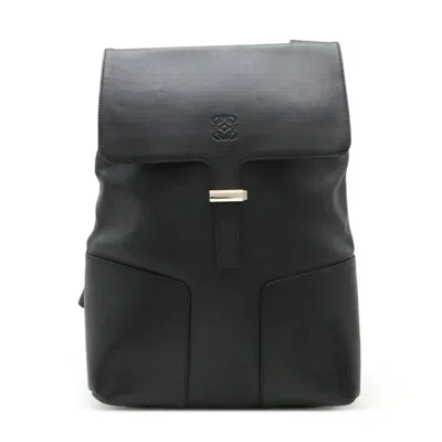 Pre-owned Loewe Black Leather Shoulder Bag Sling Bag ()