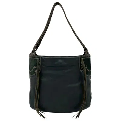 Pre-owned Loewe Black Leather Shoulder Bag Tote Bag ()