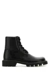 Loewe Sierra Ankle Boots In Vegetable Tanned Calfskin In Black