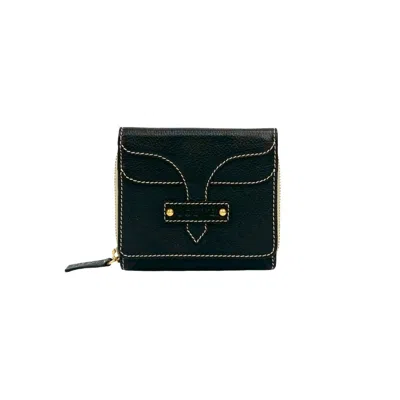 Pre-owned Loewe Black Leather Wallet (bi-fold) ()