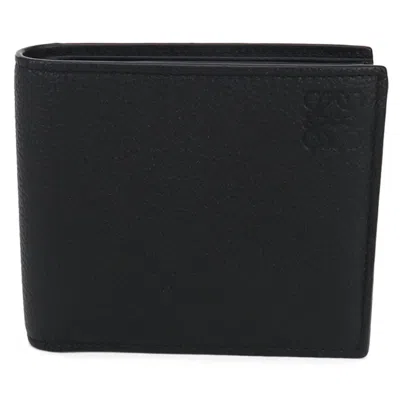 Pre-owned Loewe Black Leather Wallet (bi-fold) ()