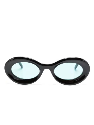 Loewe Black Loop Oval Sunglasses