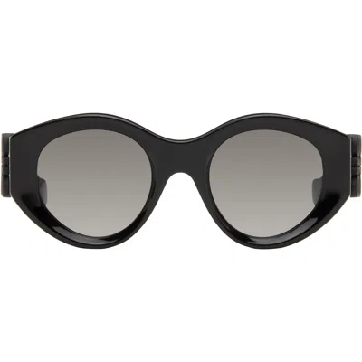 Loewe Black Maxi Anagram Butterfly Sunglasses