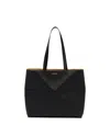 Loewe Black Medium Fold Puzzle Tote Bag In Black