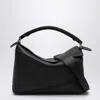 Loewe Medium Puzzle Edge Top Handle Bag In Black