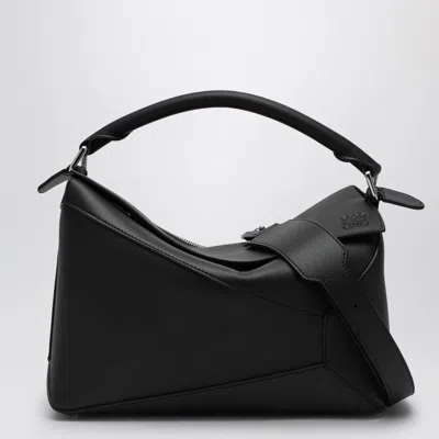 Loewe Black Medium Puzzle Bag