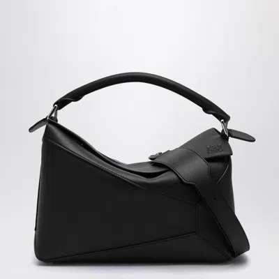 Loewe Black Medium Puzzle Bag Women