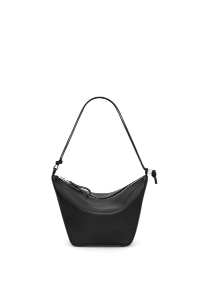 Loewe Black Mini Hobo Handbag For Women