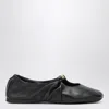 Loewe Black Nappa Pebble Ballerina