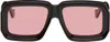 Loewe Black Paula's Ibiza Dive Sunglasses In Black