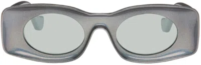 Loewe Black Paula's Original Sunglasses In Gray