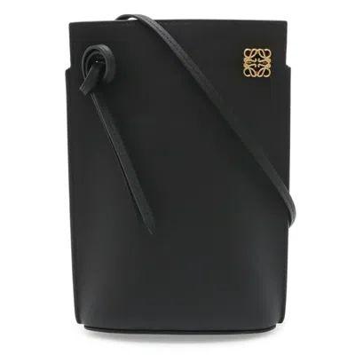Pre-owned Loewe Black Pochette Pouch Shoulder Bag ()