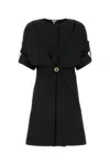 Loewe Women Back Crepe Pebble Dress