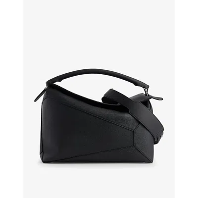 Loewe Black Puzzle Edge Large Leather Cross-body Bag