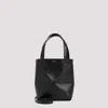Loewe Puzzle Mini Leather Tote In Black