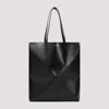 Loewe Large Puzzle Fold Tote Bag In Black