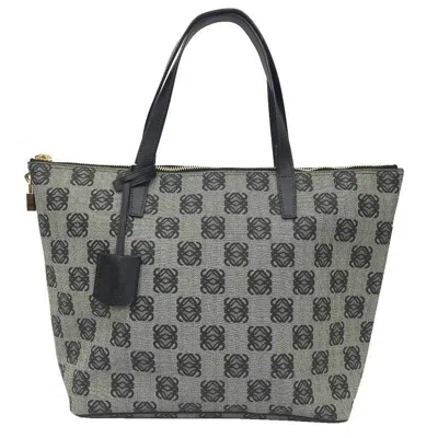 Pre-owned Loewe Black Pvc Leather Tote Bag ()