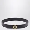 Loewe Anagram Rev 2.8 Cm Belt In Black