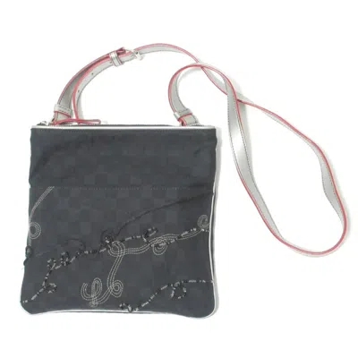 Pre-owned Loewe Black Silver Beads Shoulder Bag ()