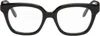 Loewe Black Slim Glasses In Black