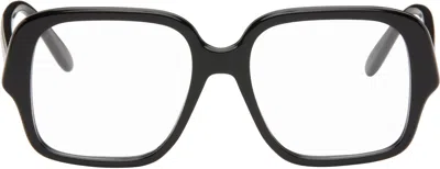Loewe Black Slim Glasses In Shiny Black