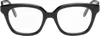 Loewe Black Slim Glasses In Shiny Black